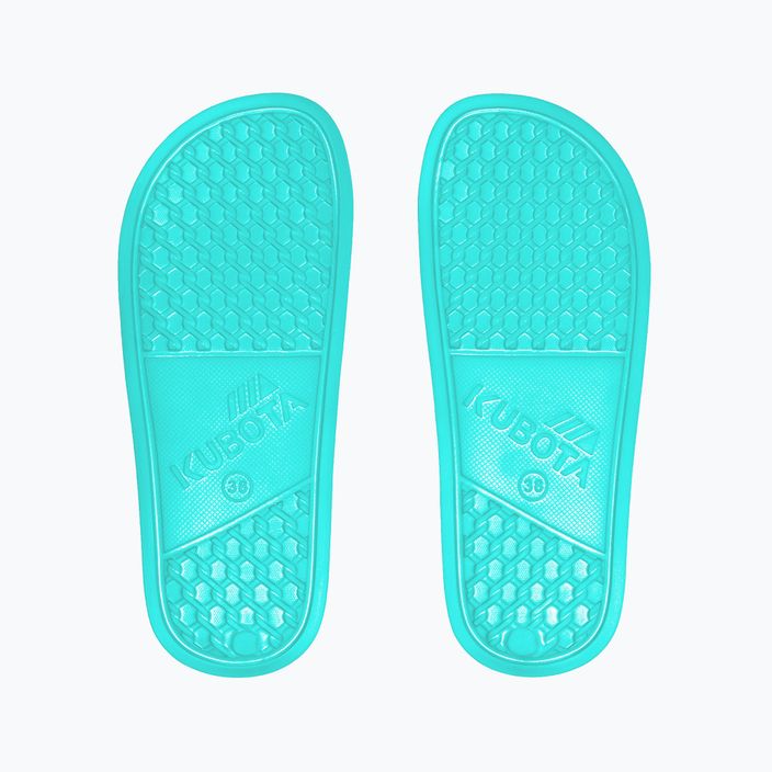 Kubota Basic turquoise flip-flops 6