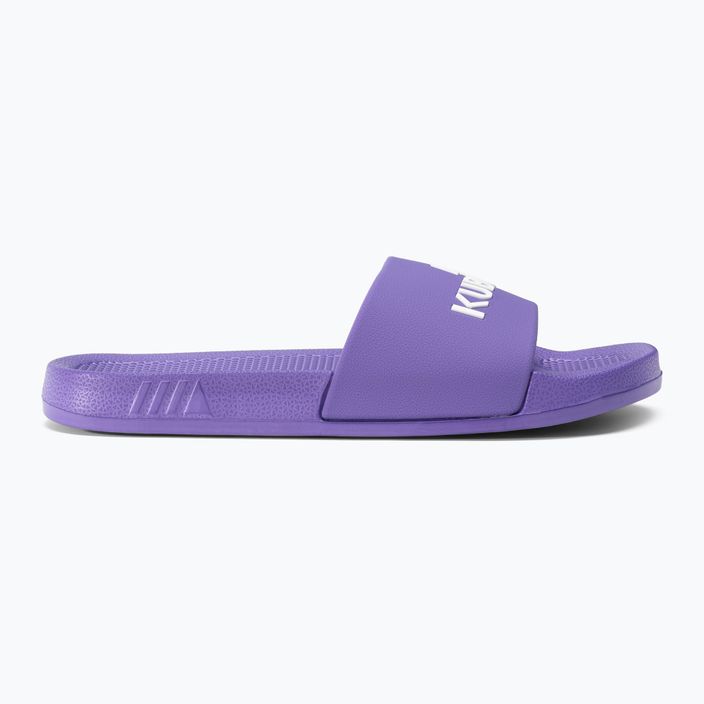 Kubota Basic purple women's flip-flops KKBB10 2