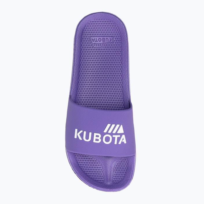 Kubota Basic purple women's flip-flops KKBB10 6