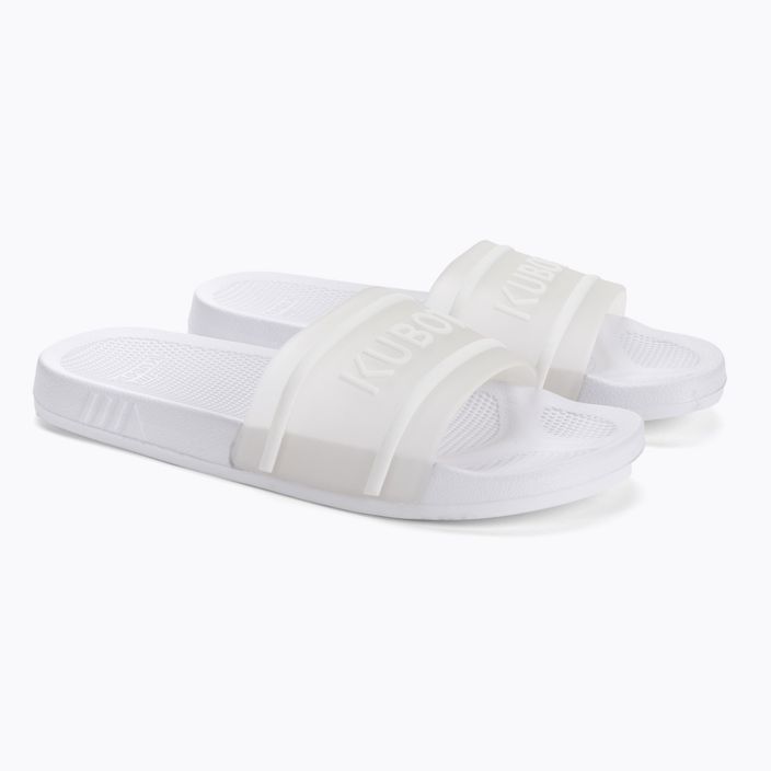 Kubota Gel white flip-flops KKBG12 5
