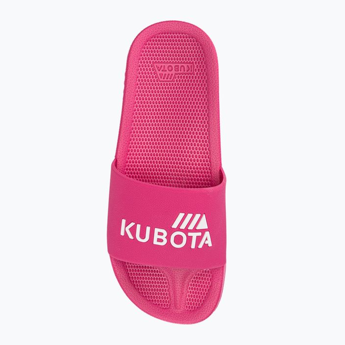 Women's swimming pool flip-flops Kubota Basic pink KKBB12 6
