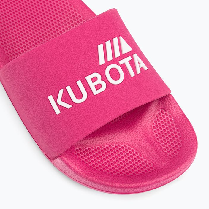 Women's swimming pool flip-flops Kubota Basic pink KKBB12 7
