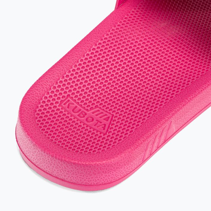 Women's swimming pool flip-flops Kubota Basic pink KKBB12 8