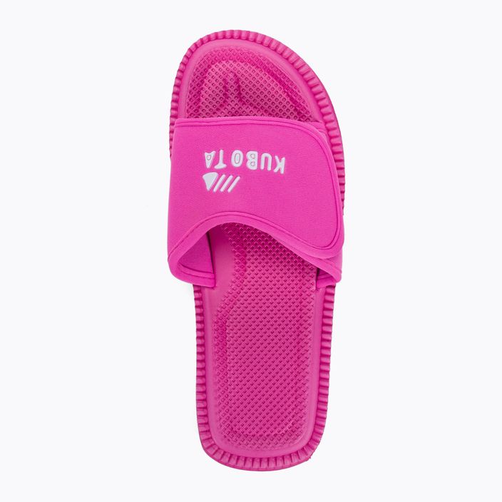 Kubota Flip Flops Velcro Pink KKRZ08 6