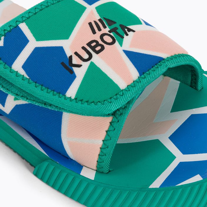 Kubota Velcro 2.0 flip-flops green KKRZ86 7
