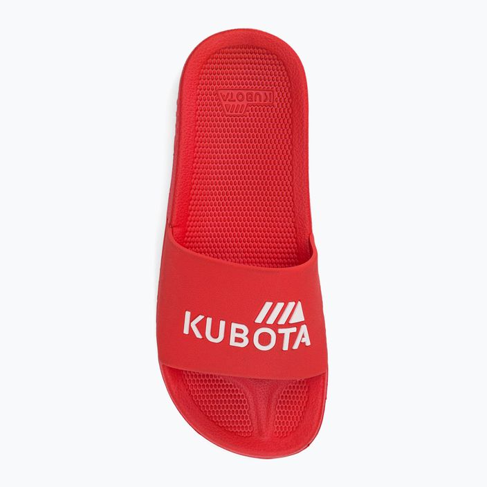 Kubota Basic flip-flops red KKBB-SS22 6