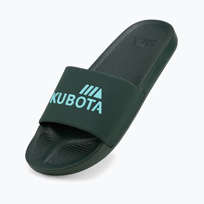 Kubota Basic dark green flip-flops