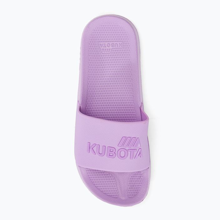 Kubota Basic Plain flip-flops plain violet 6