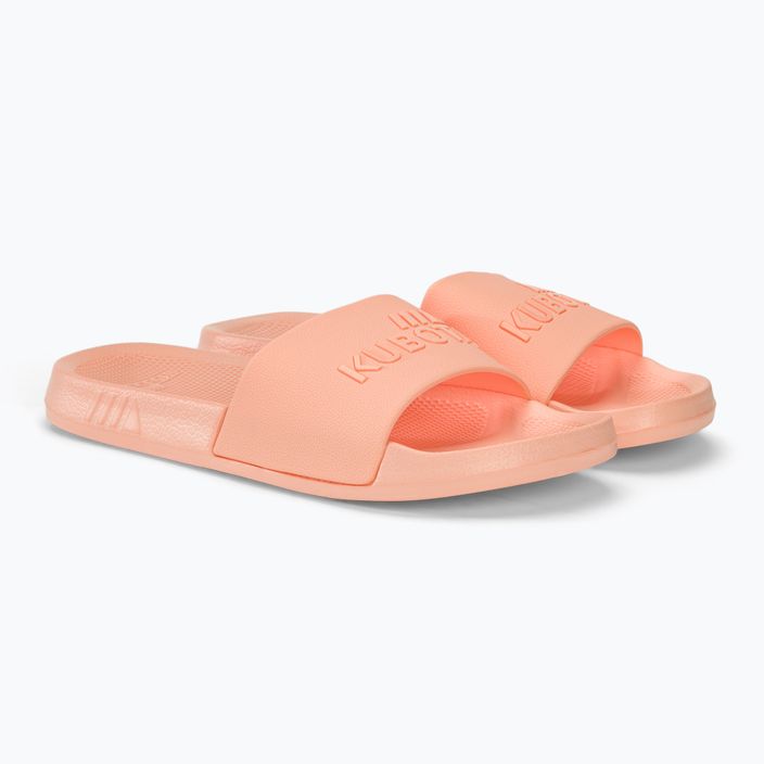 Kubota Basic Plain flip-flops plain pudre pink 4