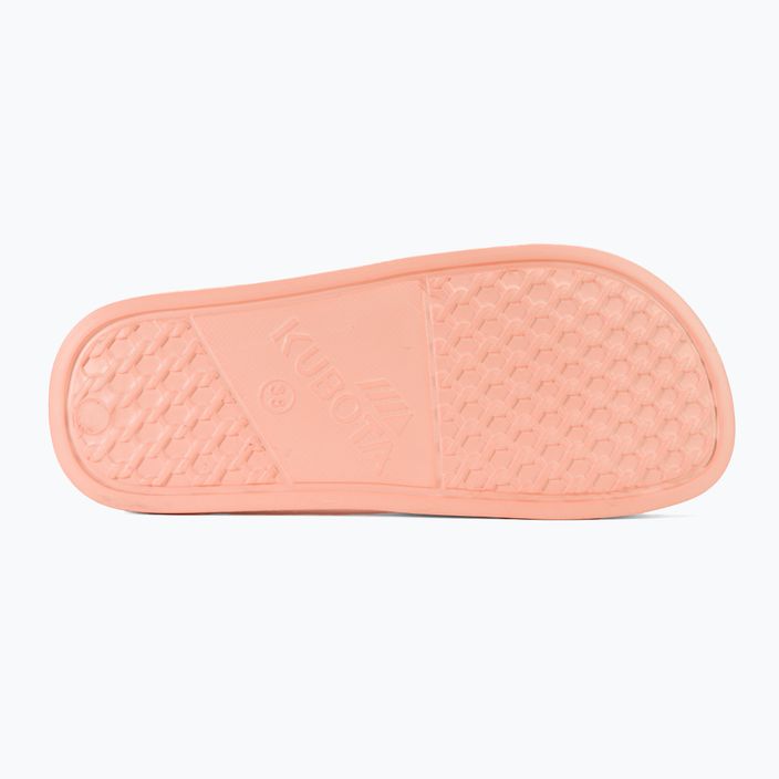Kubota Basic Plain flip-flops plain pudre pink 5