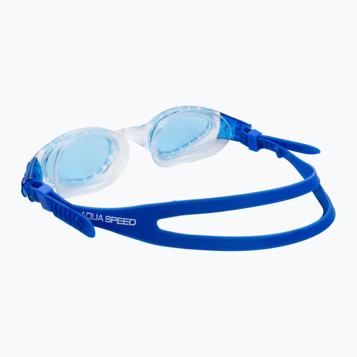 AQUA-SPEED Eta blue/transparent swimming goggles 649-61 4