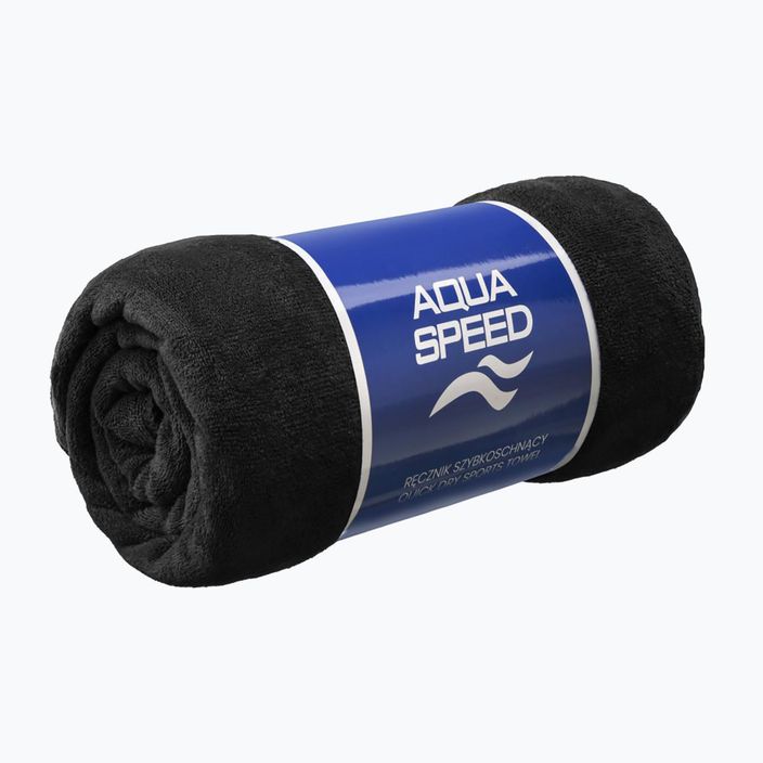 AQUA-SPEED Dry Soft Quick Drying Towel Black 2