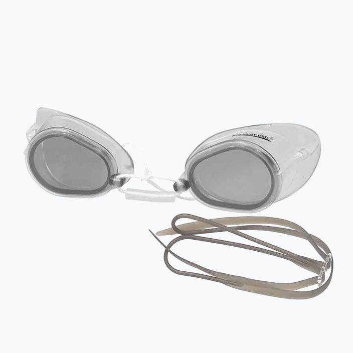 AQUA-SPEED Speed Sprint transparent/dark swimming goggles 4489-53 5