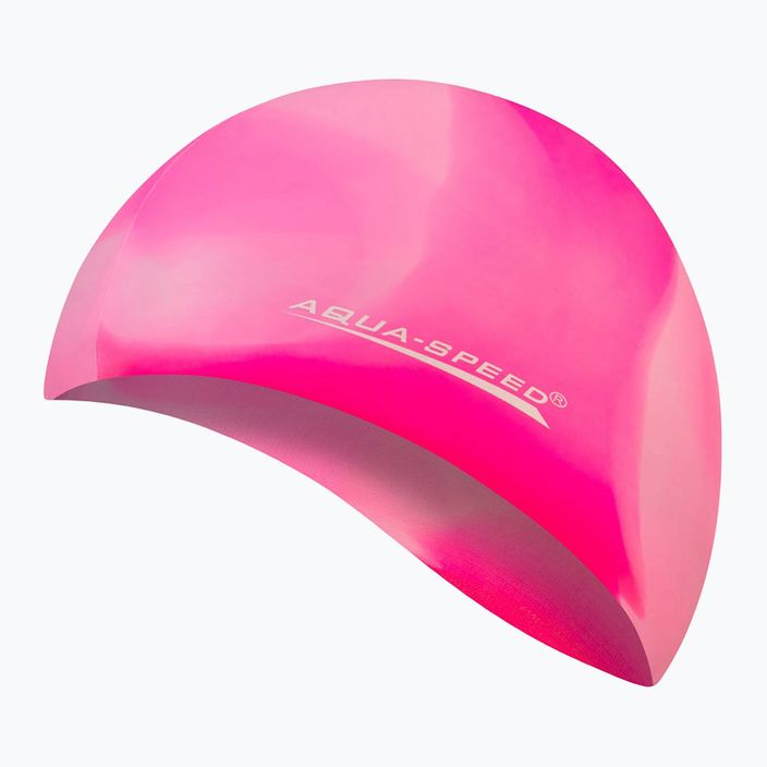 AQUA-SPEED swimming cap Bunt 99 pink 113 2