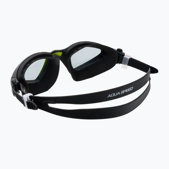 AQUA-SPEED Raptor black/green swimming goggles 49-38 4