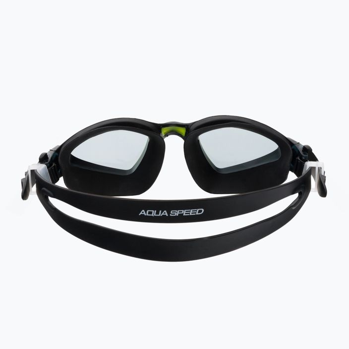 AQUA-SPEED Raptor black/green swimming goggles 49-38 5