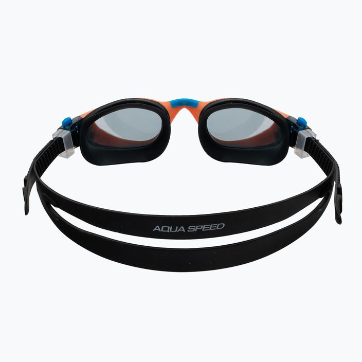 Children's swimming goggles AQUA-SPEED Maori black/orange 51-75 5