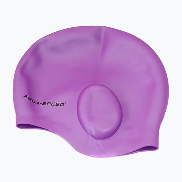 AQUA-SPEED Swimming cap Ear Cap 09 purple 128 2
