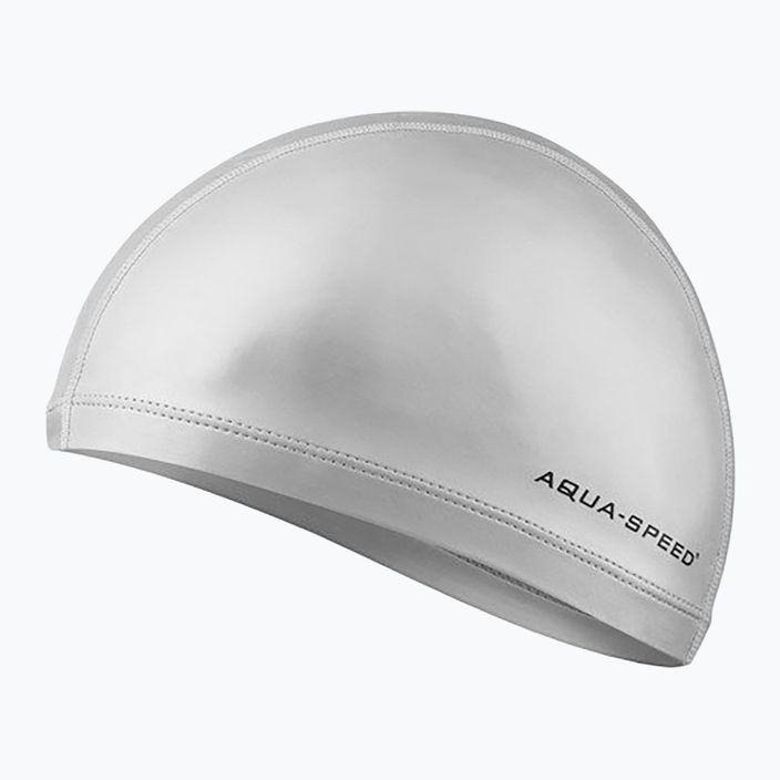 AQUA-SPEED swimming cap Profi 26 silver 90 2
