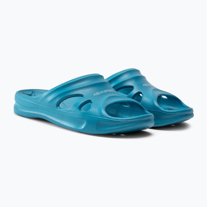 AQUA-SPEED children's pool flip-flops Florida turquoise 464 5