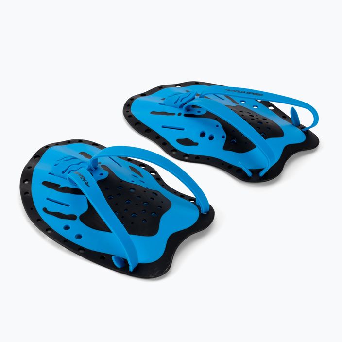 AQUA-SPEED Swim Paddle blue and black 148