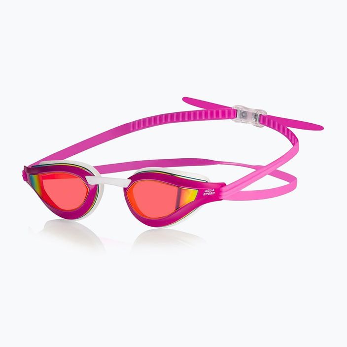 AQUA-SPEED Rapid Mirror pink swimming goggles 6989-03 6