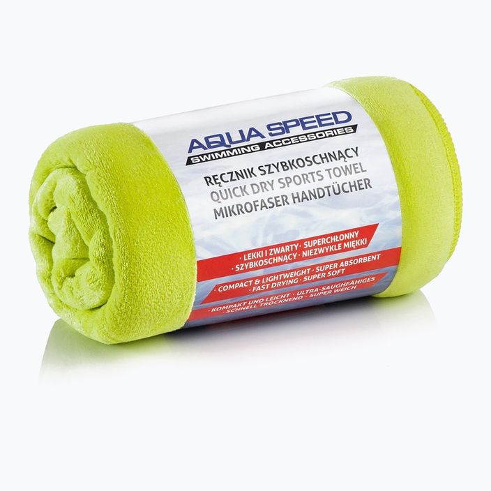 AQUA-SPEED Dry Soft towel yellow 156 2