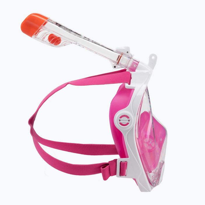 Women's full face mask for snorkelling AQUA-SPEED Spectra 2.0 pink 247 3