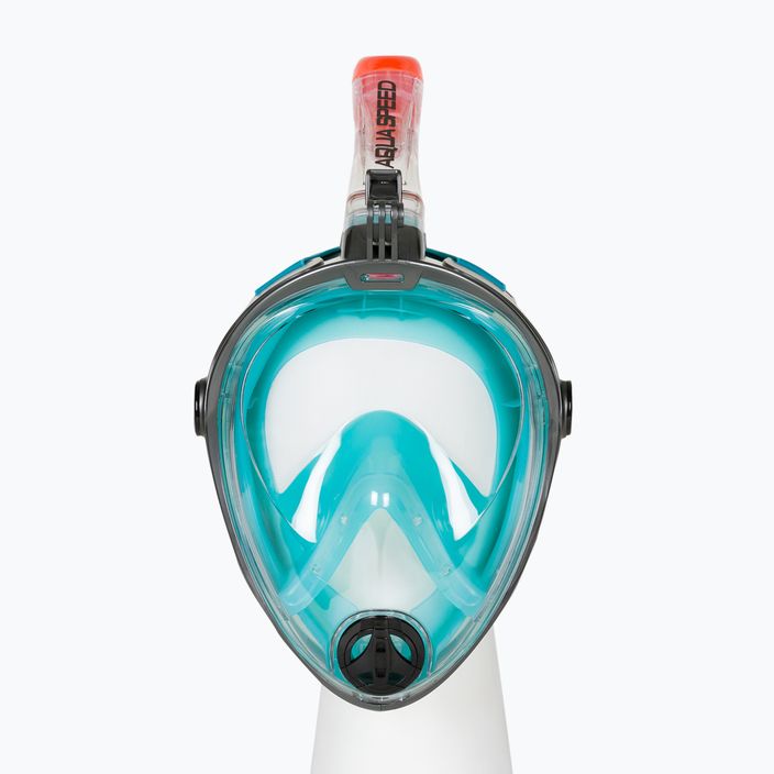 AQUA-SPEED Spectra 2.0 turquoise full face mask for snorkelling 247 2