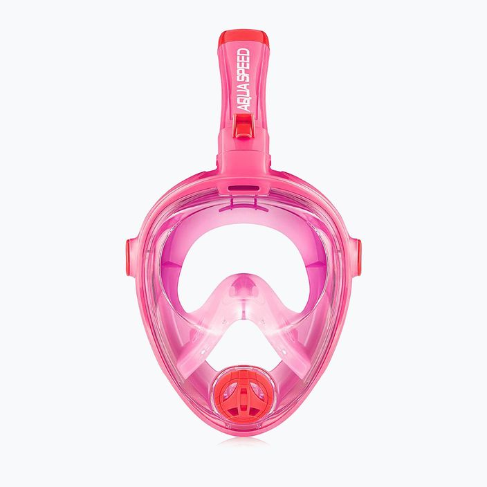 AQUA-SPEED Spectra 2.0 Kid full-face snorkel mask pink 7081 2