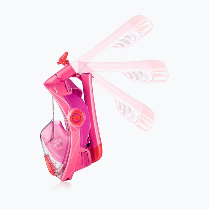 AQUA-SPEED Spectra 2.0 Kid full-face snorkel mask pink 7081 3