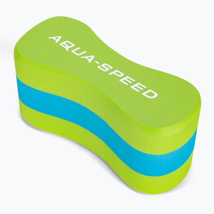 AQUA-SPEED swimming board Eight "3" Junior 04 green 149