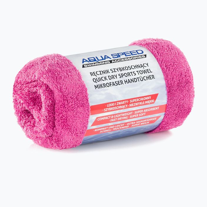 AQUA-SPEED Dry Coral pink 157 quick-dry towel 2