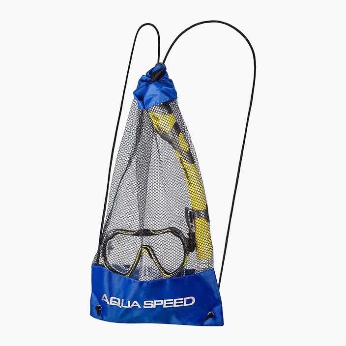AQUA-SPEED Java + Elba diving set yellow 8206 11