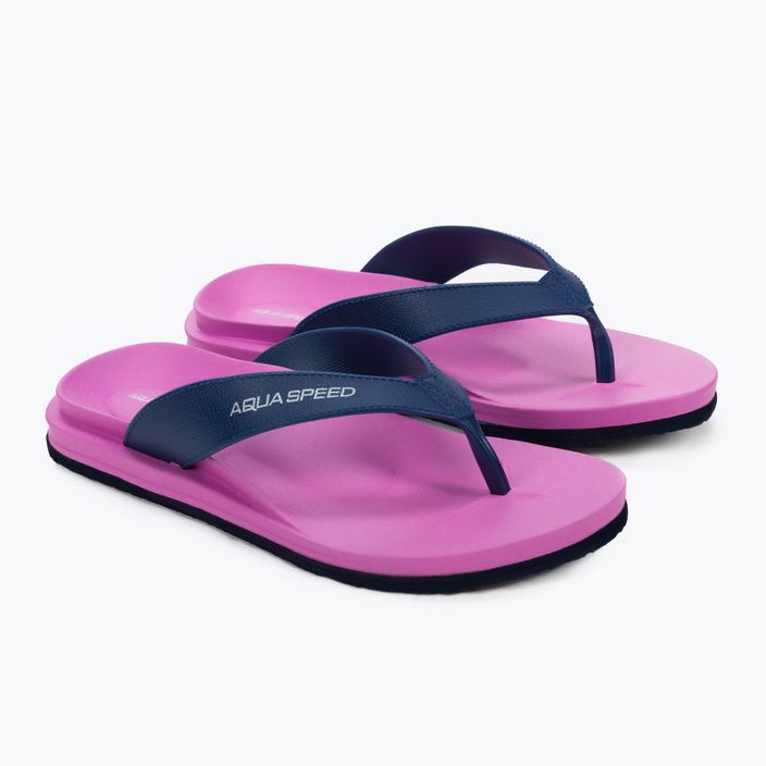 Women's AQUA-SPEED Solea 03 flip flops pink 537 4