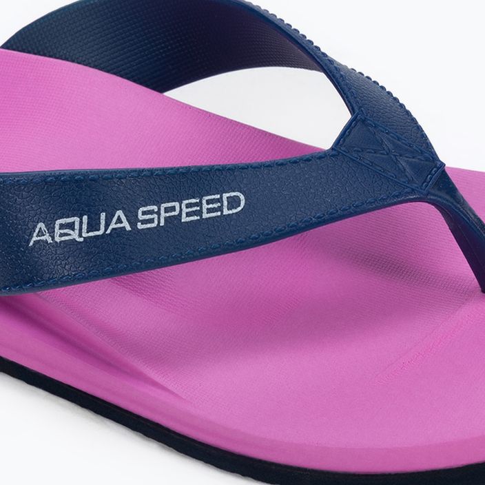 Women's AQUA-SPEED Solea 03 flip flops pink 537 7