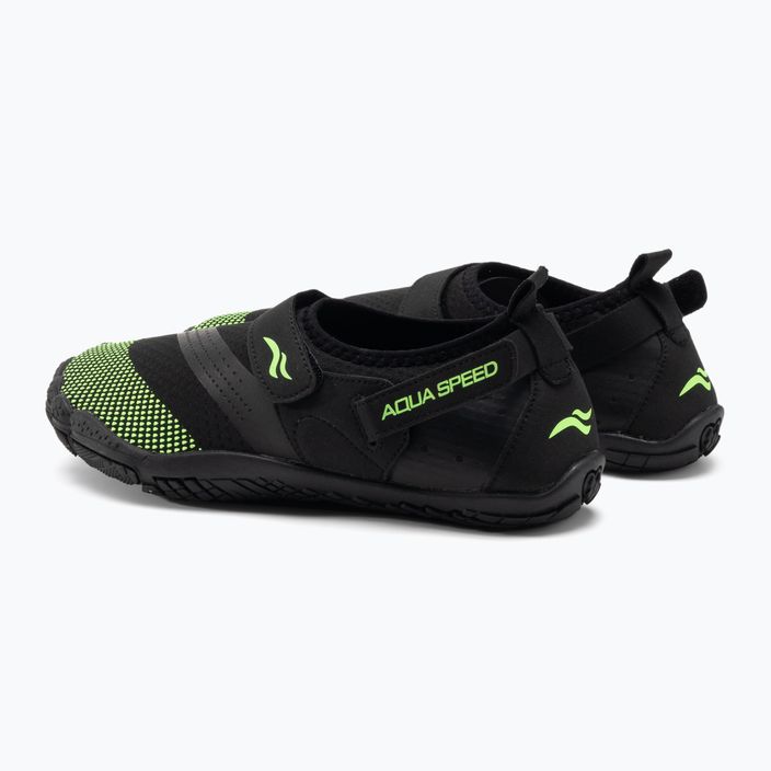 AQUA-SPEED Agama black-green water shoes 638 3