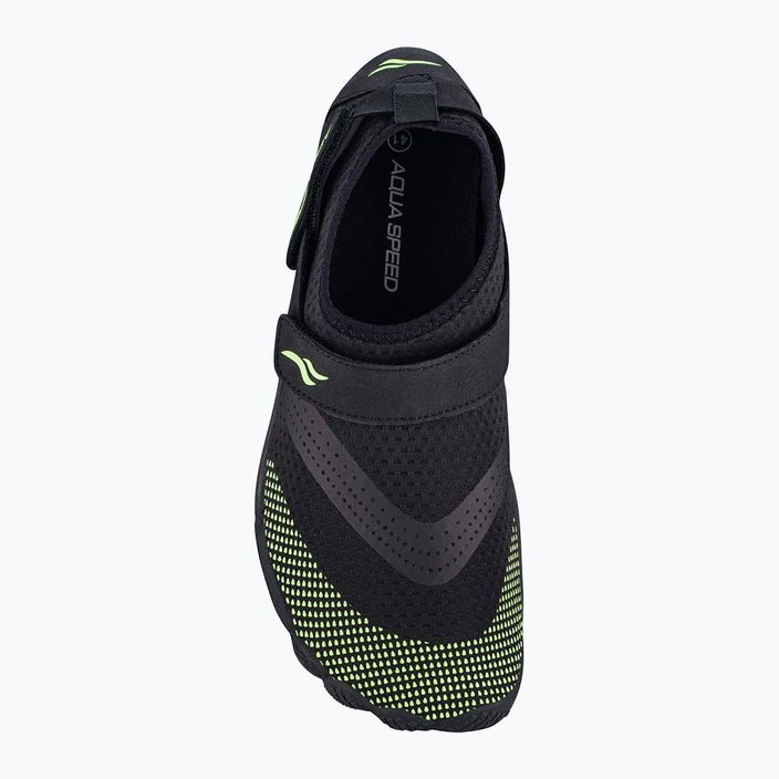 AQUA-SPEED Agama black-green water shoes 638 13