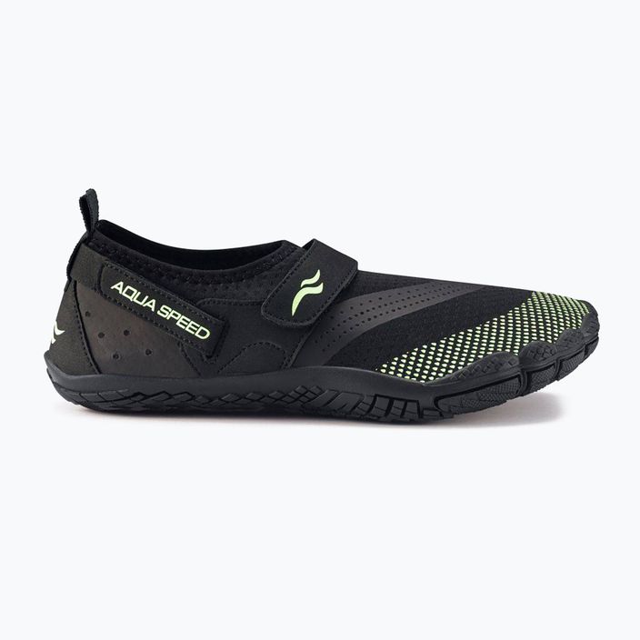 AQUA-SPEED Agama black-green water shoes 638 12