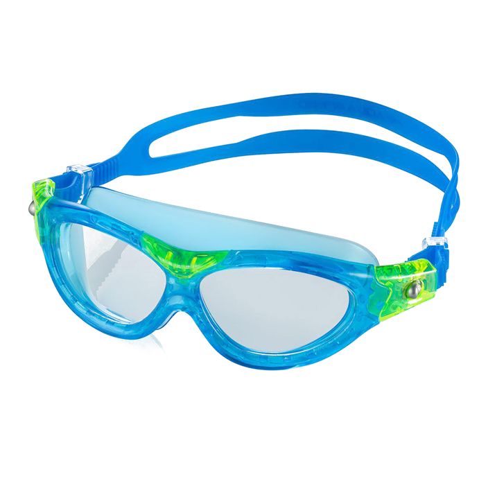 AQUA-SPEED Marin Kid light blue children's swimming mask 2