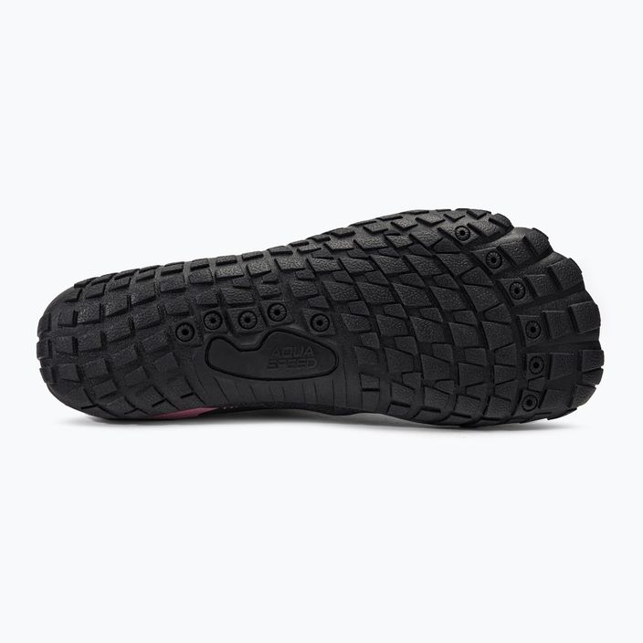 Women's water shoes AQUA-SPEED Nautilus black-pink 637 5