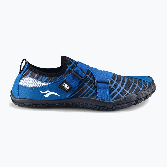 AQUA-SPEED Tortuga blue/black water shoes 635 9
