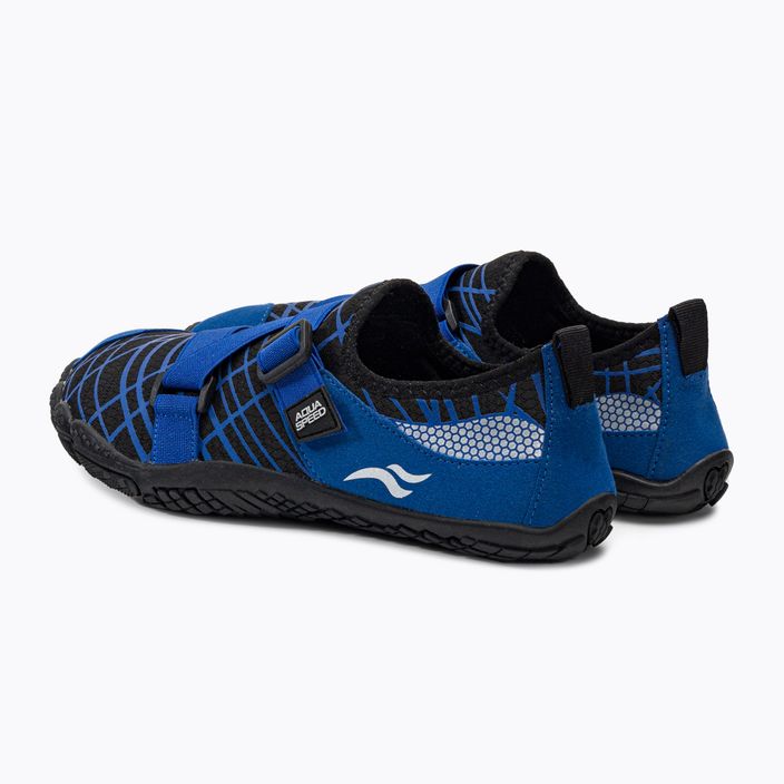 AQUA-SPEED Tortuga blue/black water shoes 635 3