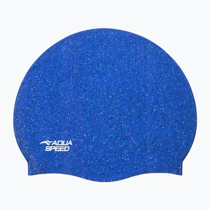 AQUA-SPEED Reco blue swimming cap