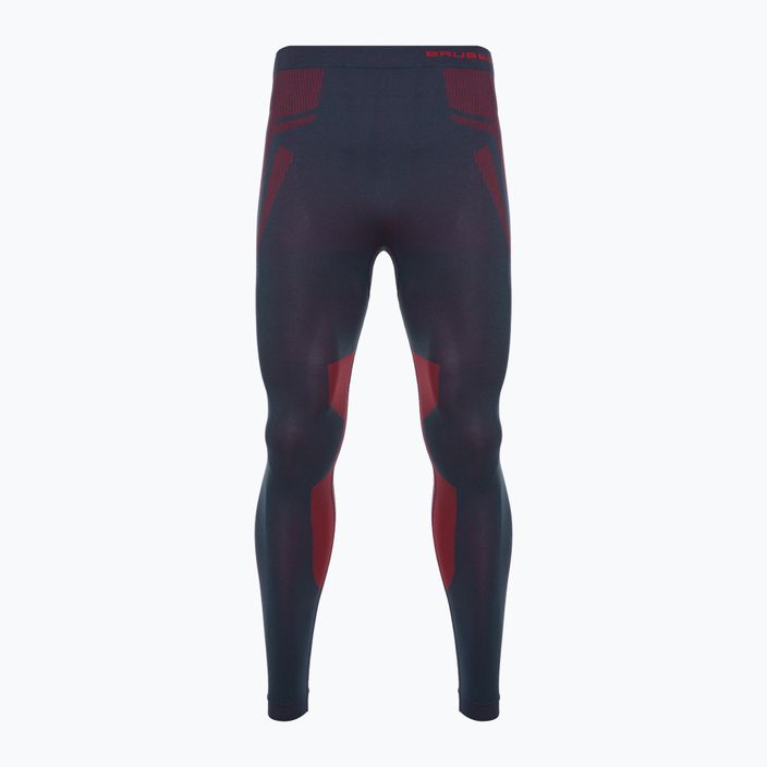 Men's thermal pants Brubeck LE13270 Dry dark blue/red 3