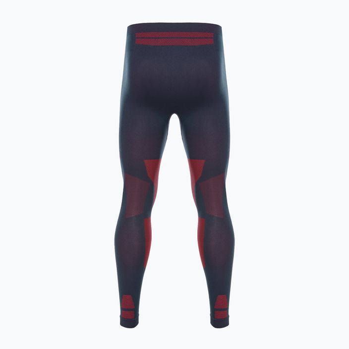 Men's thermal pants Brubeck LE13270 Dry dark blue/red 4