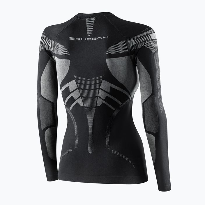 Ladies' thermal T-shirt Brubeck Dry 9987 black LS15690 4