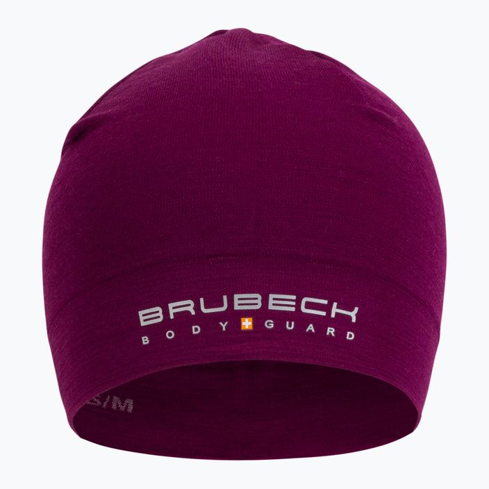 Brubeck Extreme Wool thermal cap maroon HM10180 2