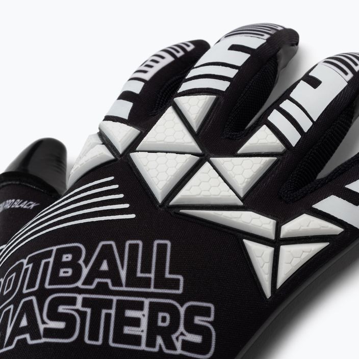 Football Masters Fenix Pro goalkeeper gloves black 1173-4 3
