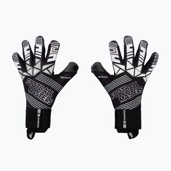 Football Masters Fenix Pro children's goalkeeper gloves black 1194-1